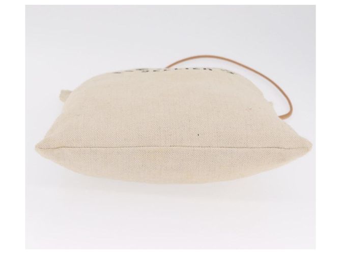 Hermès HERMES Aline Shoulder Bag Canvas Beige Auth ka6877 - Jerrillo - vue 10