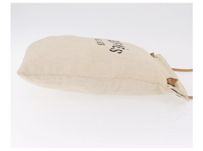 Hermès HERMES Aline Shoulder Bag Canvas Beige Auth ka6877 - Jerrillo - vue 5