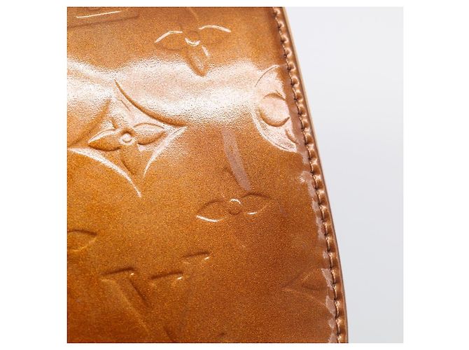 LOUIS VUITTON Monogram Vernis Christie GM Bag Bronze M91107 LV Auth ka6896A - Jerrillo - vista 16