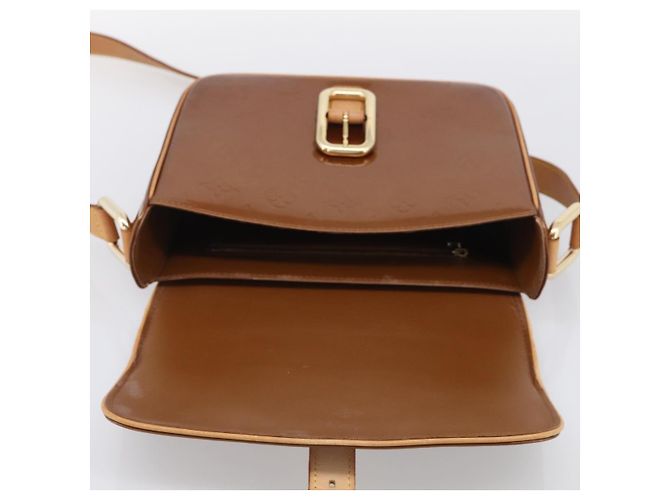 LOUIS VUITTON Monogram Vernis Christie GM Bag Bronze M91107 LV Auth ka6896A - Jerrillo - vista 18