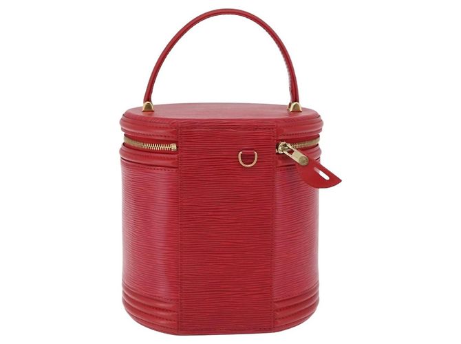 LOUIS VUITTON Epi Cannes Hand Bag Red M48037 LV Auth ki6953A - Jerrillo - vista 3