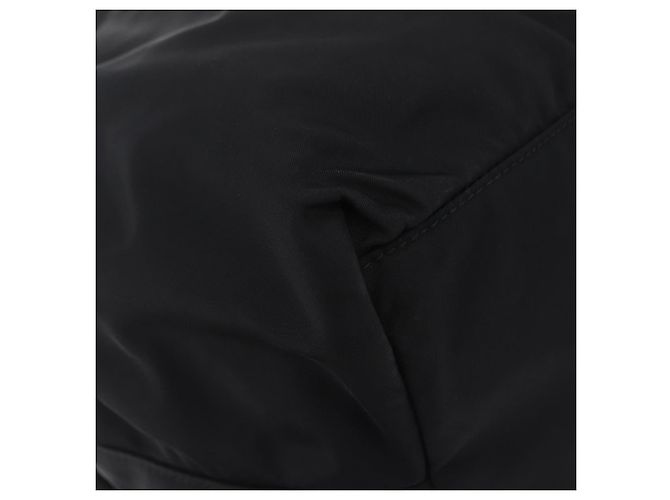 PRADA Tote Bag Nylon 2way Black Gold Tone Auth ki6955V - Jerrillo - vista 16