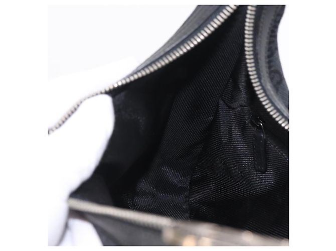 GUCCI GG Canvas Shoulder Bag Black Silver 001 3812 2123 Auth mr3137 - Jerrillo - vista 20
