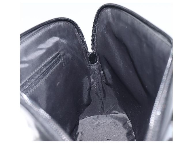 GUCCI Shoulder Bag Patent leather Silver Black 001 3261 Auth mr3142 - Jerrillo - vista 20