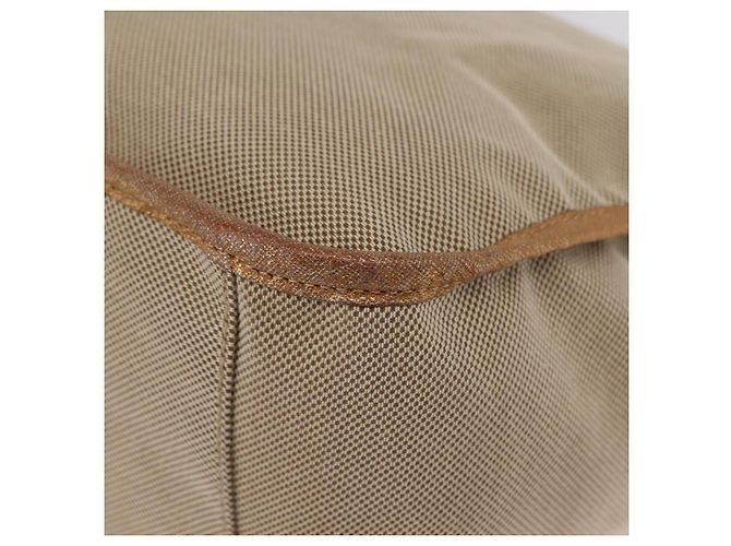 Chloé Chloe Harley Handtasche Canvas Beige Gold Auth mr3153A - Jerrillo - Ansicht 14