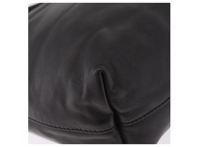 FENDI Shoulder Bag Leather Brown Silver Auth mr3138 - Jerrillo - vista 12