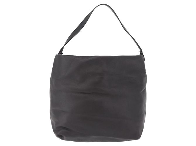 FENDI Shoulder Bag Leather Brown Silver Auth mr3138 - Jerrillo - vista 2