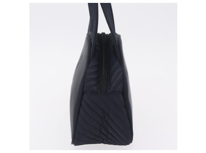 Autre Marque Saint Laurent Hand Bag Nylon Navy Silver Auth mr3139 - Jerrillo - vista 4