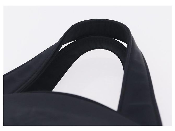 Autre Marque Saint Laurent Hand Bag Nylon Navy Silver Auth mr3139 - Jerrillo - vista 8