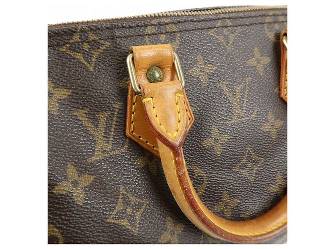 Louis Vuitton Monogram Speedy 25 Boston Bag Hand Bag Brown M41528 - vista 10