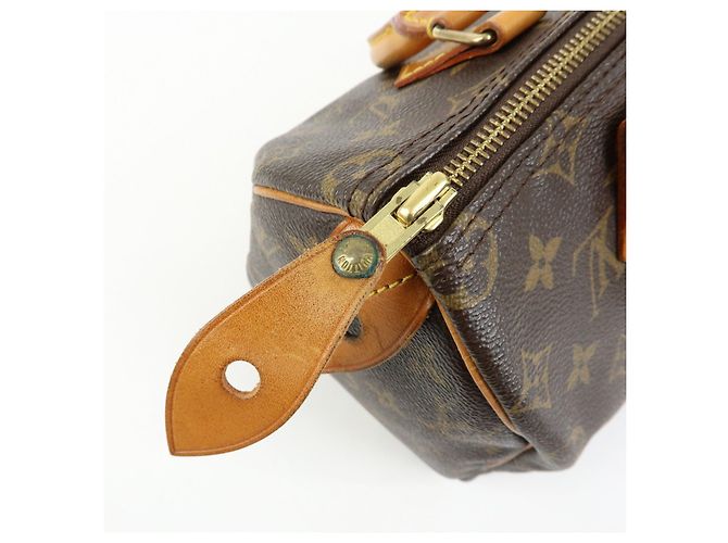 Louis Vuitton Monogram Speedy 25 Boston Bag Hand Bag Brown M41528 - vista 18