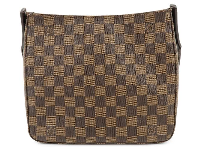 Louis Vuitton Damier Ebene SPO Looping MM Shoulder Bag Brown N51157 - vista 2