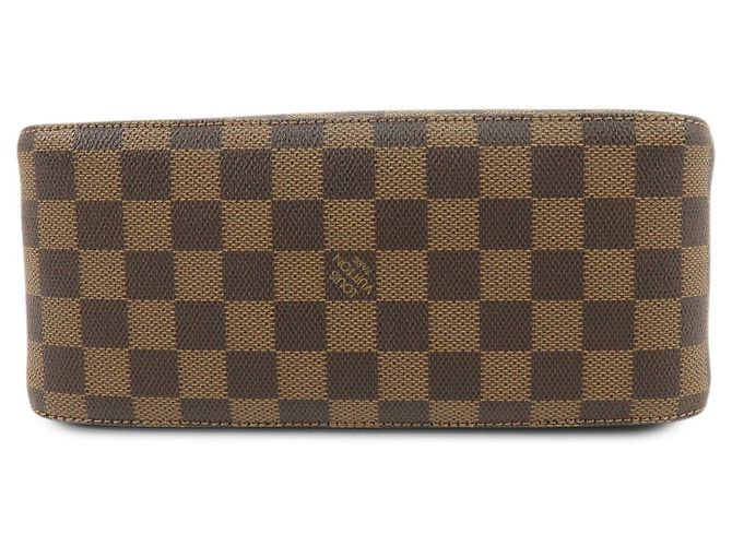 Louis Vuitton Damier Ebene SPO Looping MM Shoulder Bag Brown N51157 - vista 3