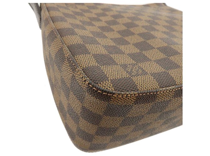 Louis Vuitton Damier Ebene SPO Looping MM Shoulder Bag Brown N51157 - vista 6