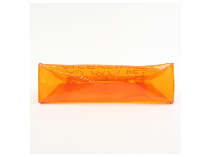 Hermès Borsa a mano HERMES Vinyl Kelly Clear Trasparente Arancione - vista 5