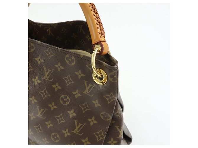 Borsa a tracolla Louis Vuitton Monogram Artsy MM Brown M40249 - vista 15