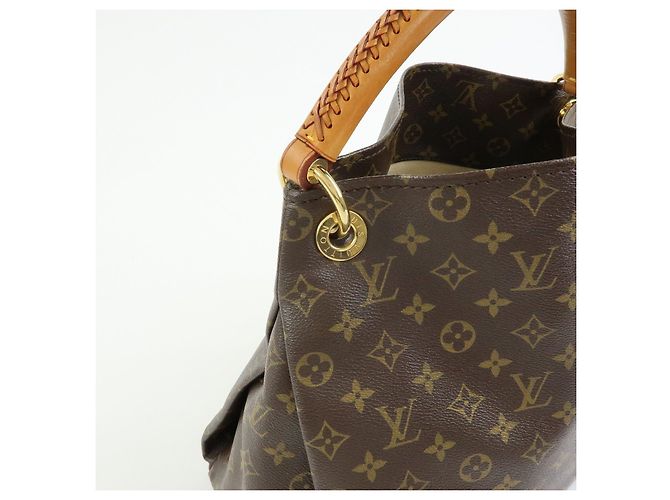 Borsa a tracolla Louis Vuitton Monogram Artsy MM Brown M40249 - vista 16