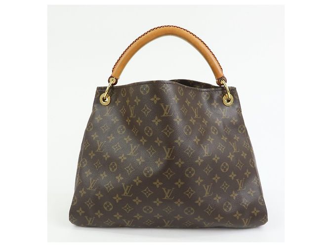Borsa a tracolla Louis Vuitton Monogram Artsy MM Brown M40249 - vista 2