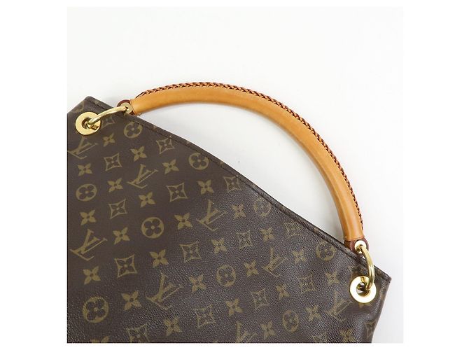 Borsa a tracolla Louis Vuitton Monogram Artsy MM Brown M40249 - vista 6