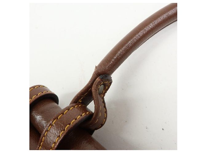FENDI Zucca Leather Borsa Magic Hand Bag Brown 8BN143 - vista 7