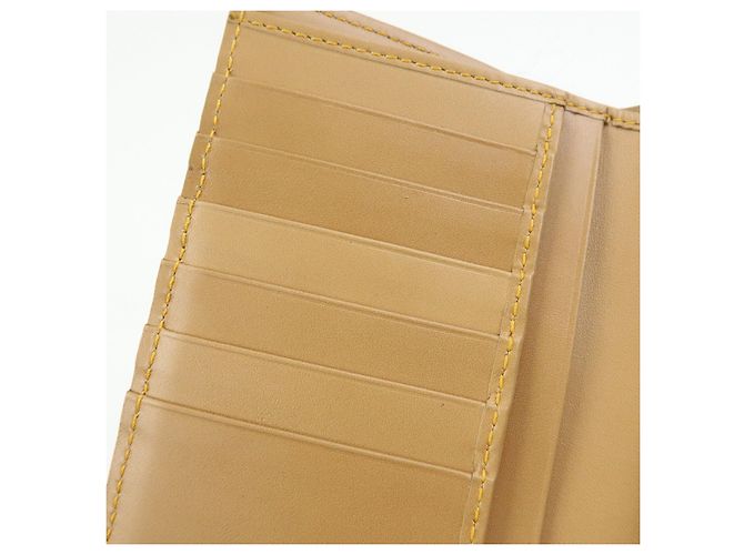 Cartera larga bi-fold Christian Dior Saddle de denim y cuero Azul - vista 17