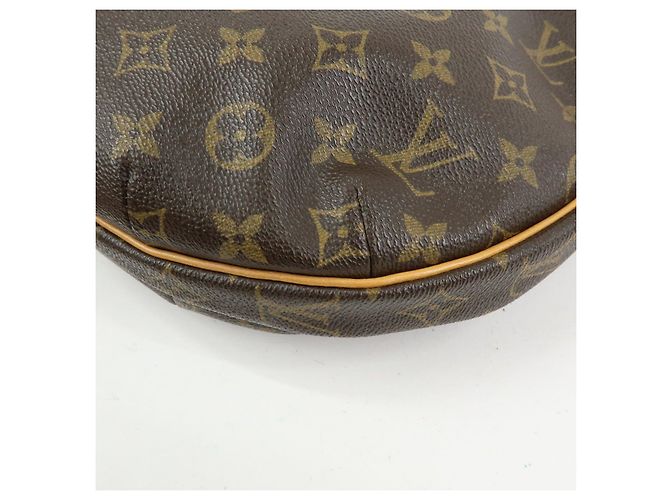 Borsa a tracolla Louis Vuitton Monogram Croissant MM Brown M51512 - vista 11
