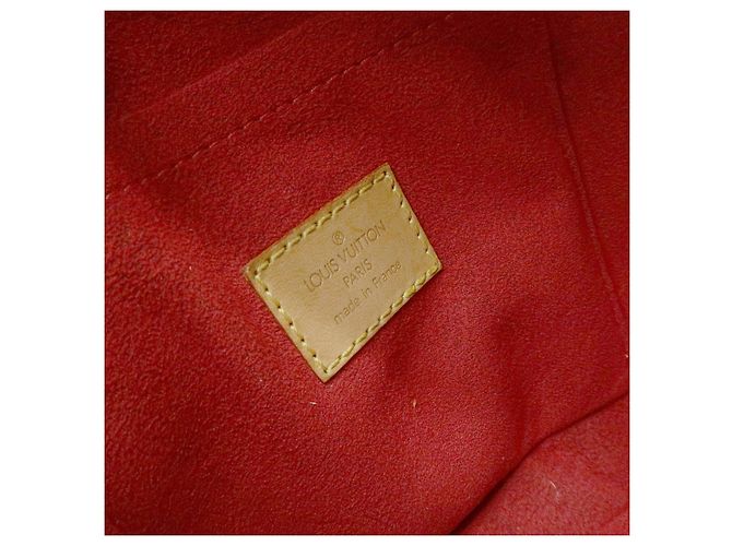 Borsa a tracolla Louis Vuitton Monogram Croissant MM Brown M51512 - vista 19