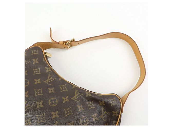 Borsa a tracolla Louis Vuitton Monogram Croissant MM Brown M51512 - vista 6