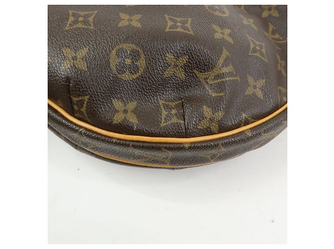 Borsa a tracolla Louis Vuitton Monogram Croissant MM Brown M51512 - vista 9