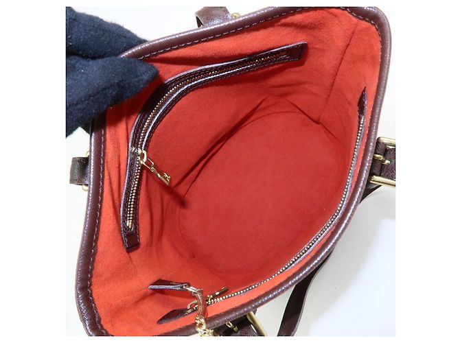 Borsa Louis Vuitton Damier Marais Tote Bag Damier Ebene N42240 - vista 16
