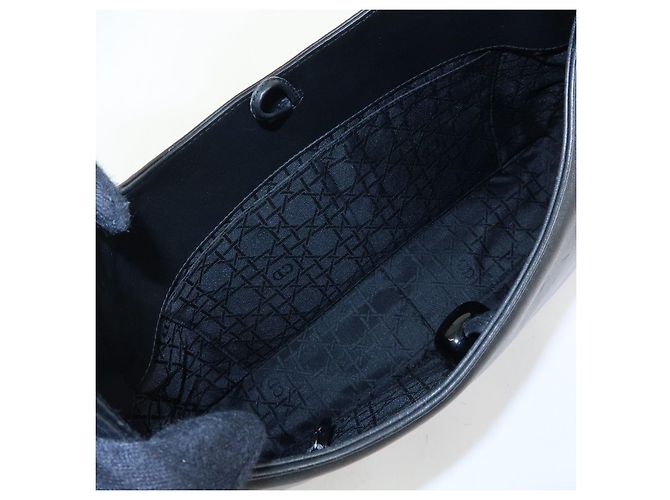 Borsa a tracolla e borsa a mano Christian Dior Malice Pearl in pelle Nero - vista 16