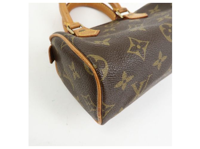 Borsa a mano Louis Vuitton Monogram Mini Speedy Brown M41534 - vista 10
