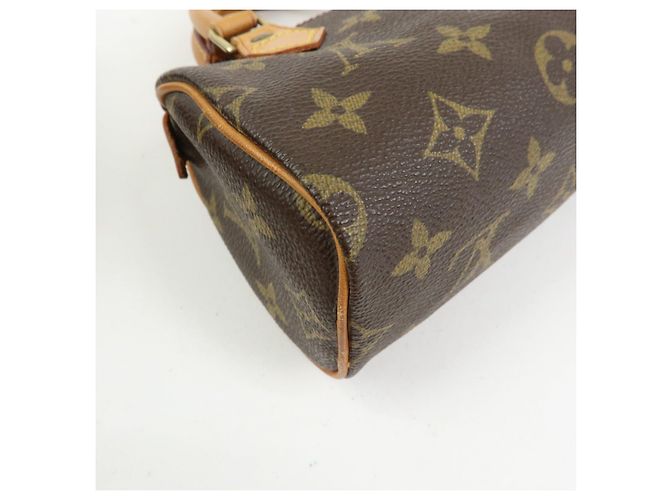 Borsa a mano Louis Vuitton Monogram Mini Speedy Brown M41534 - vista 12