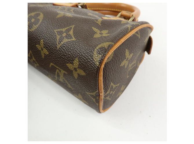 Borsa a mano Louis Vuitton Monogram Mini Speedy Brown M41534 - vista 13