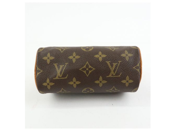 Borsa a mano Louis Vuitton Monogram Mini Speedy Brown M41534 - vista 5