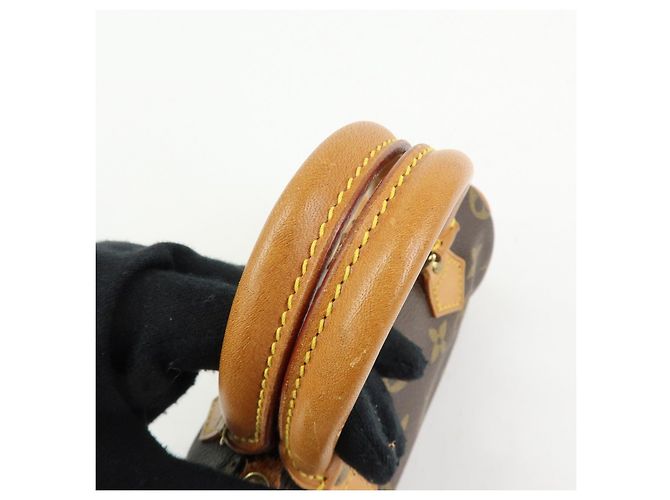 Borsa a mano Louis Vuitton Monogram Mini Speedy Brown M41534 - vista 7