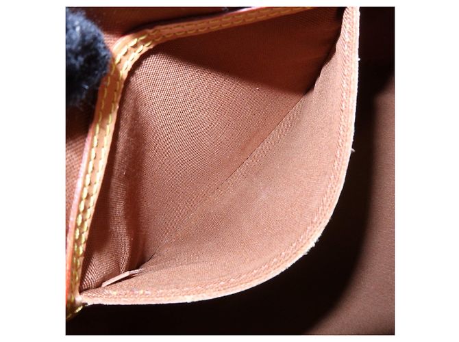 Louis Vuitton Monogram Alma PM Canvas Leather Hand Bag Brown M51130 - vista 20