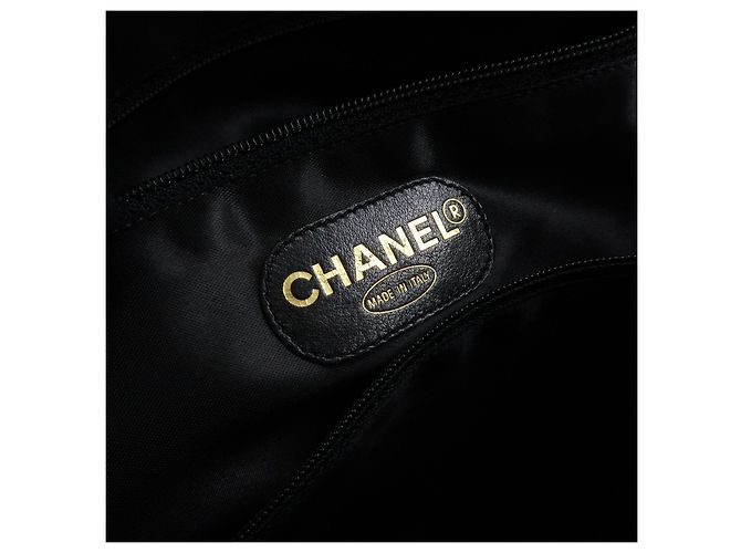 CHANEL COCO Mark Caviarskin Chain Shoulder Bag Tote Bag Black A03578 - view 23