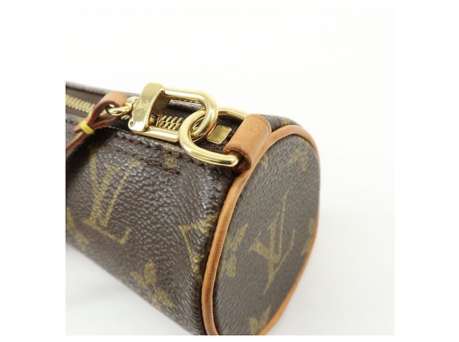 Mini Bolsa Monogram Louis Vuitton para Bolsa Papillon Brown - vista 16