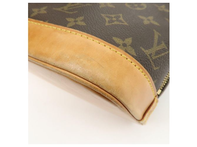 Borsa a mano Louis Vuitton Monogram Alma PM Brown M51130 - vista 14