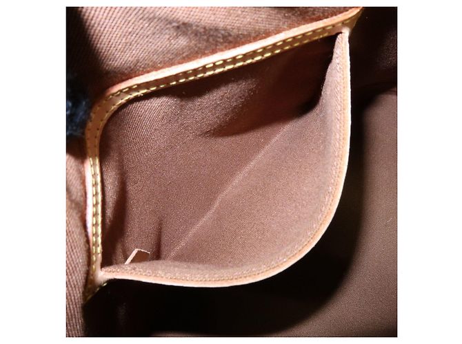 Borsa a mano Louis Vuitton Monogram Alma PM Brown M51130 - vista 22