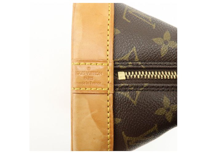 Borsa a mano Louis Vuitton Monogram Alma PM Brown M51130 - vista 23