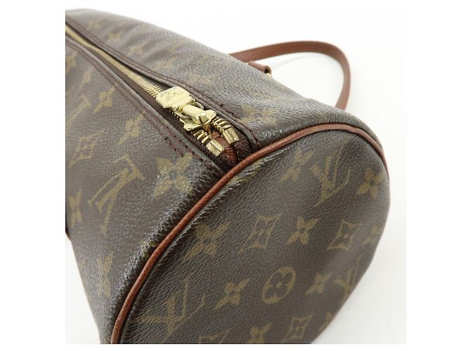 Borsa a mano Louis Vuitton Monogram Papillon 30 Brown M51365 - vista 15