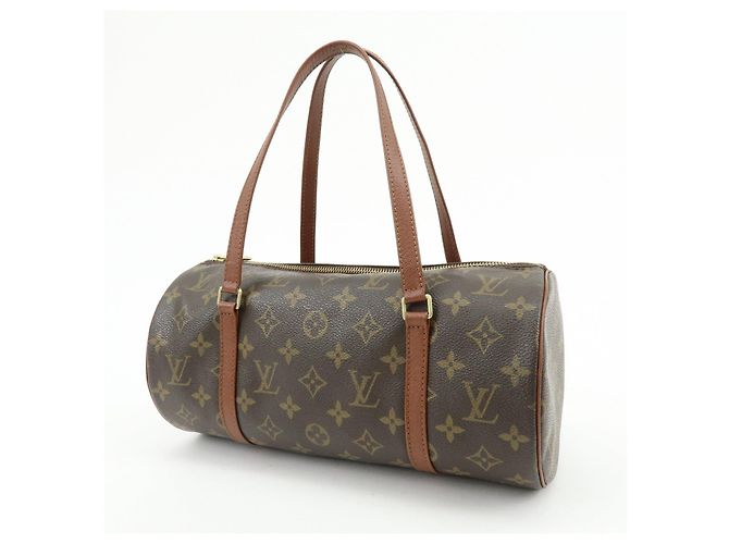 Borsa a mano Louis Vuitton Monogram Papillon 30 Brown M51365 - vista 3