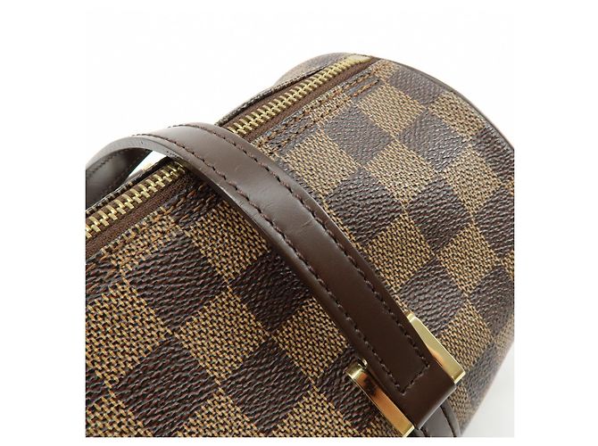 Borsa a mano Louis Vuitton Damier Papillon 30 Damier Ebene N51303 - vista 10
