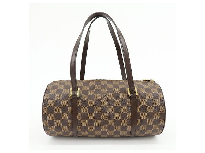 Borsa a mano Louis Vuitton Damier Papillon 30 Damier Ebene N51303 - vista 2