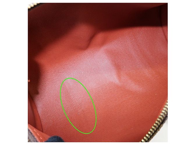 Borsa a mano Louis Vuitton Damier Papillon 30 Damier Ebene N51303 - vista 22