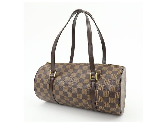 Borsa a mano Louis Vuitton Damier Papillon 30 Damier Ebene N51303 - vista 3