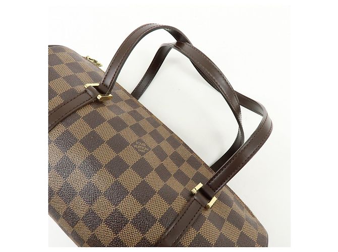 Borsa a mano Louis Vuitton Damier Papillon 30 Damier Ebene N51303 - vista 7