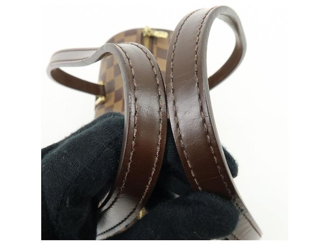 Borsa a mano Louis Vuitton Damier Papillon 30 Damier Ebene N51303 - vista 8